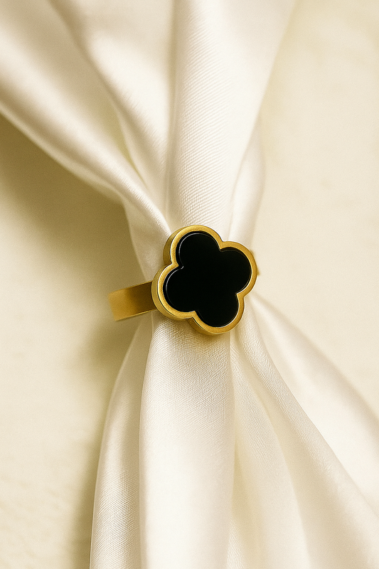 Black Orchid Ring